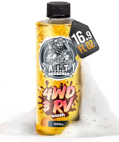 Salty Captain 4WD & RV Wash Detergent – Foaming Car Wash Soap