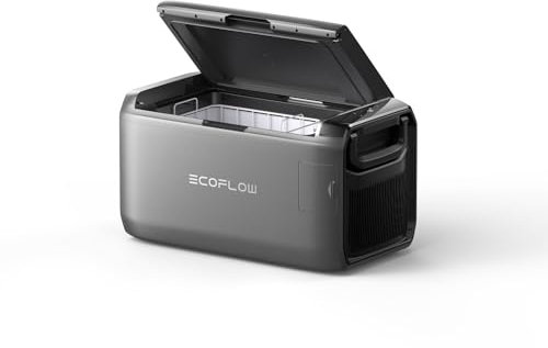 EF ECOFLOW 35L Portable Fridge Freezer – 25‑Min Quick Freeze, AC/Solar/Car Powered, 43H Off‑Grid Cooling, Outdoor Refrigerator & Cooler Box for Camping, Road Trips & Fishing