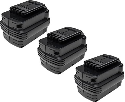 EXTENSILO 3x batteria sostituisce Dewalt DW0243 per utensile elettrico (3300 mAh, NiMH, 24 V)