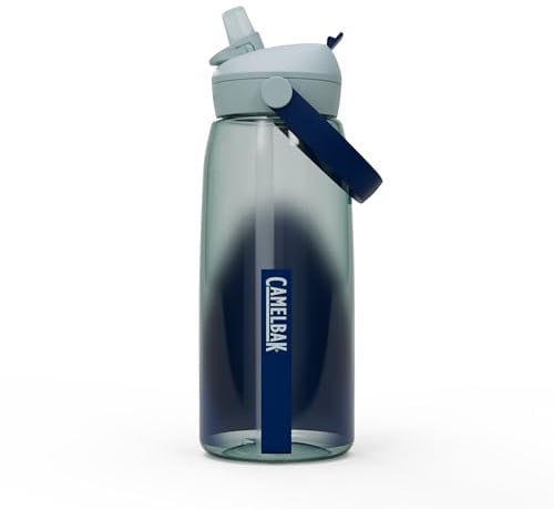 CAMELBAK Thrive Flip Straw Trinkflasche, Deep Sea Dawn, 1L
