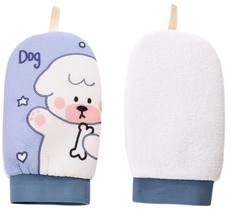 Gants exfoliants pour le corps - Gants exfoliants pour le bain - Pour hommes, garçons, filles, adolescents, fils et filles