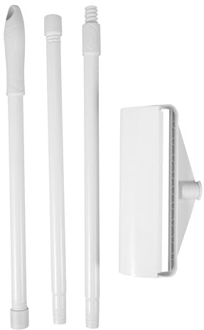 Beavorty Rouleau Adhésif Anti-poils Lavable à Manche Allongé 3 Sections 19 Cm, Rouleau Réutilisable pour Vêtements, Tapis et Meubles, Épilateur Poils Animaux Pratique pour Maison et