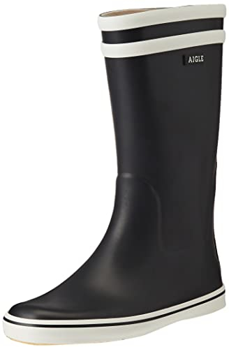 Aigle Malouine Bt, Stivali di Gomma, Donna, Blu (Marine/Blanc), 36 EU