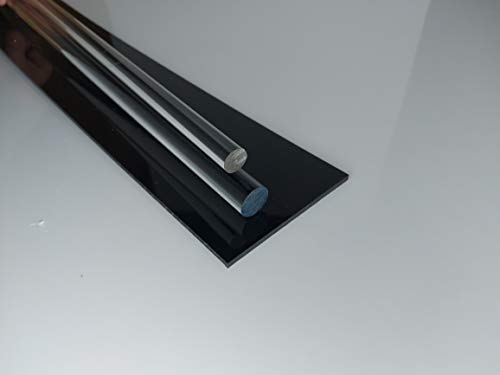 Acrylglas XT, Rundstab klar, Ø 10 mm Lang 500 mm farblos alt-intech®