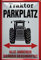 empireposter - Fun - Traktor Parkplatz - Größe (cm), ca. 20x30 - Blechschild, NEU - Hochwertig bedrucktes Stahlblechschild - Beschreibung: - Blechschild, hochwertig bedruckt mit Prägung. -