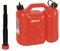 Ribimex Bidon Double en polyéthylène de 5 L et 2,5 L