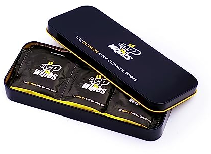 Crep Protect Ultimativ Turnschuhe Reinigungstücher – Einzeln verpackte Schuhreinigungstücher (12 Stück) (Schwarz, Einheitsgröße)