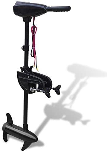 vidaXL Moteur Électrique pour Bateau P16 36 lbs Moteur Électrique Hors-bord