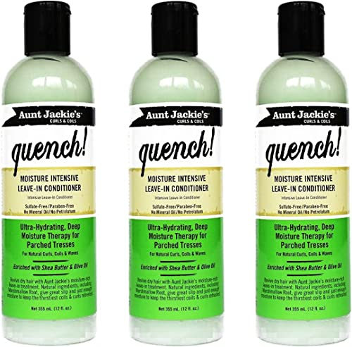 Aunt Jackies Quench Moisture Intensive Conditioner 12oz by Aunt Jackie's