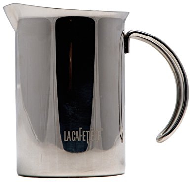 La Cafetière Stainless Steel Milk Jug, 600 ml (1 pint), Silver