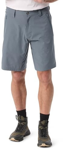 BASS OUTDOOR Herren Moisture Wicking Techstop with Zip Pockets Standard Shorts, Stormy Weather, 52
