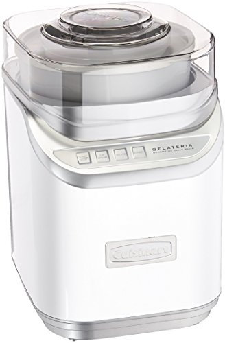 Cuisinart ice-60 W Cool Creations – Máquina para helados, color blanco