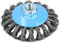 Twist Knot Brosse métallique/roue pour meuleuse d'angle 115mm TE242