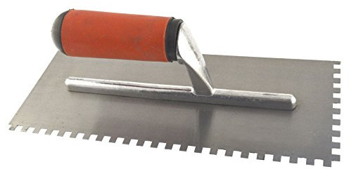 Soft Grip truelle Auto-Haftmittel 280mm Zähne quadrate Keramik Stahl einpreßmörtel von Gips SIL314