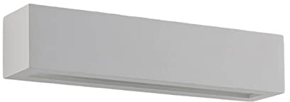 Lindby Wandleuchte, Wandlampe Innen Tjada (Modern) in Weiß aus Gips/Ton (2 flammig G9) - Wandstrahler Wandbeleuchtung Schlafzimmer/Wohnzimmer Wohnzimmerleuchte