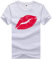 Red Lips Iron On T Shirt Transfer#(7434#T Shirt Sticker#Red Lips#A6)