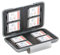 PROfezzion Multi Memory Card Case Speicherkarten Schutzbox für 8 x SD SDHC SDXC Karten - Wasserdicht und Stoßfest Box Safe Tasche (Hellgrau)