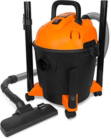 WEN VC4710 10 Amp 5 Gallon Portable HEPA Wet/Dry Shop Vacuum and Blower con filtro da 0,3 micron, pantaloni e accessori