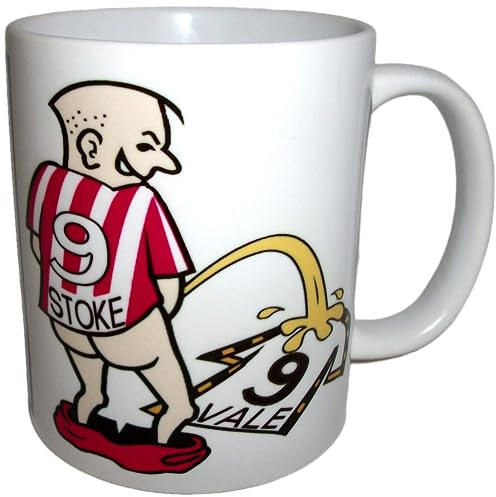 Wee On Funny Football Team Shirt Potteries Fan Rivalry Tea Coffee Mug (Stoke (weeing on vale))