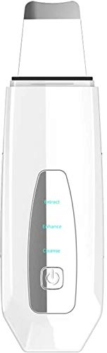 Fregador facial - limpieza por ultrasonidos de la cara, raspador para eliminar el cuidado de la piel de las espaldas negras cachondas