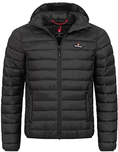 Höhenhorn Balmhorn Veste demi-saison matelassée avec capuche pour homme, XL