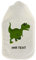 stempel-fabrik – Wärmflasche mit personalisierbarem Bezug – kuscheliger Wärmflaschenbezug mit Wunschtext wie Namen individuell gestalten – Geschenkidee für Kinder & Erwachsene (800 ml | Dinosaurier)