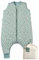 molis&co - Baby Schlafsack mit Füßen 2.5 TOG - Ganzjahres Schlafsack - Babyschlafsack mit Beinen - 100% Baumwolle (Oeko-TEX 100), Winterschlafsack Premium Qualität - Green Garden (120 cm)