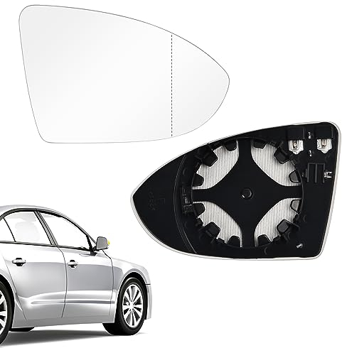 Compatible con VW Golf 7, Espejo Retrovisor de Repuesto Mejorado con Calefacción, Lado Derecho para VW Golf 7 MK7 2012-2019
