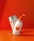 FOXBOXX Trinkflasche Isoliert | 0,35l - Edelstahl Premium | FOX pulverbeschichtet + Stahl-Karabiner/Thermosflasche Kinder | Sportcap foxy orange