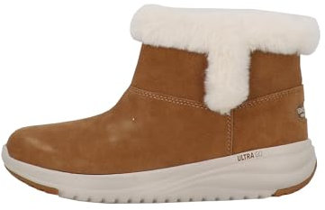 Skechers Damen Winter Boots, Chestnut Suede, 40 EU