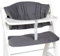 Hoppediz Hochstuhl Sitzkissen Set, passend für Hauck Alpha, 2-teilig, 100% Bio-Baumwolle, Design Lanzarote