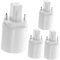 UPKOCH G24D Zu E27 Lampensockel Adapter Hochwertige Lichtfassung Für Glühbirnen Universal Lichtadapter Für Kompakte Leuchtstofflampen Und LED Lampen