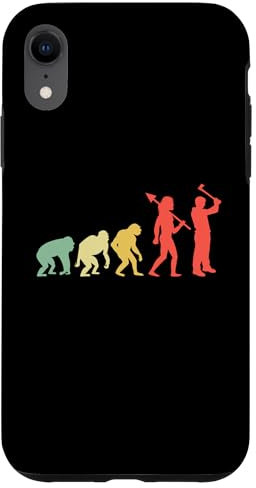 iPhone XR Evolution Axe Throwing Target Hatchet Thrower Case