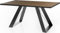 WFL GROUP Esstisch Colter Schwarz im Modern Still, Rechteckig Tisch - Ausziehbar von 140 cm bis 240 cm, Pulverbeschichtete Weiße Metallbeine - 140 x 80 cm - Lefkas Eiche