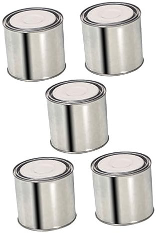 WATIIFUFU 5pièces Pots De Peinture Récipients De Stockage Étanches pour Pigments Et Peinture à Huile Idéaux pour Projets Artistiques Et Bricolage