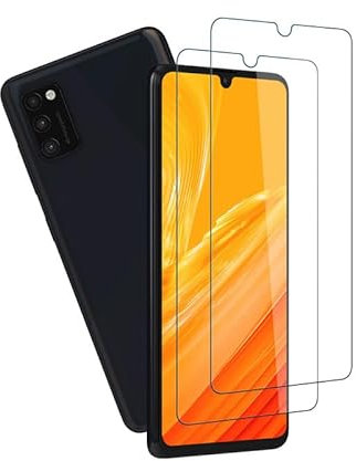 [2 Stück] für Schutzfolie Samsung Galaxy A41 Panzerglas, Kratzfest Splitterfrei Panzerglasfolie für Samsung A41 Displayschutzfolie, HD Einfacher Montage Displayschutz Samsung Galaxy A41 Folie