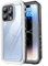 SPORTLINK for iPhone 14 Pro Waterproof Case - Shockproof Heavy Duty Front and Back Cover [Built in Screen/Camera Protector] [IP68 Underwater] [Dustproof] 360 Full Body Protective- Black/Frosted Clear