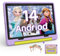 HotLight Kids Tablet 10 inch Android 14 Octa-Core, 8GB RAM+64GB ROM, 1280 * 800 IPS, 5MP+8MP Dual Camera, 5000mAh, Parental Control, WiFi 6/BT 5.3, Child Tablet with Protective Case(Purple)