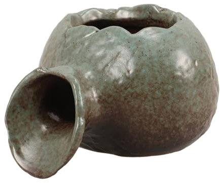 GREENADSCAPE Fontana Ceramica Per Interni e Giardino Vaso Decorativo Per Circolazione Stile Vintage Ottima Per Spazi Ristretto e Relaxante Effetto Giardino