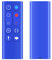 TCNOUMT New Remote Control Compatible with Dyson HP00 HP01 Heat+Cool Pure Air Purifier Heating Tower Fan, Non Metal, Blue