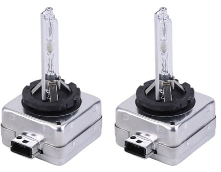 Ysimee 2Pcs D1S Xenon Bulb 6000K 35W HID Headlight Bulbs D1S Xenon Headlight Replacement Super Light Waterproof 63217217509 D1s Brenner Scheinwerferlampe