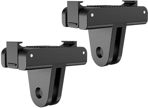 Vkesen Osmo Action 5 Pro Magnethalterung - Schnellwechsel-Adapter Halterung für DJI Osmo Action 5 Pro, Osmo Action 4, Osmo Action 3, DJI Osmo 360 - Osmo Action Zubehör (2er-Pack)
