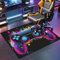 JaevKwzy Tappeto Gaming Pavimento Tappeto Salvapavimento per Sedia Ufficio Tappeto per Sedia Gaming 70 x 90 cm Tappetini per Sedie da Ufficio Tappetino Parquet Ufficio protettore del Pavimento