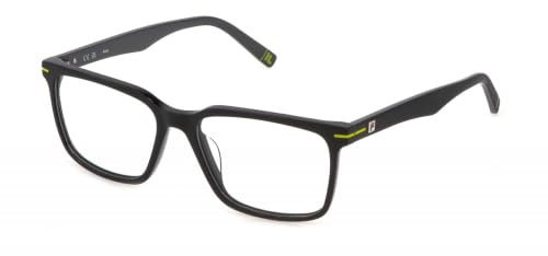 FILA VFI872 Nero lucido/nero opaco 56/17/145 Herren Brillen