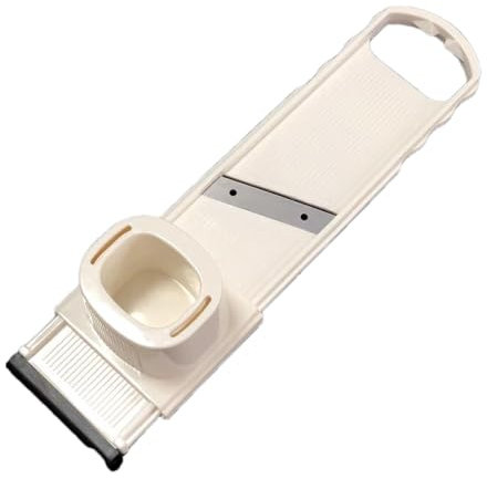 Goowafur Knoblauchschneider Superdünn,Knoblauchschneider Dünn - Knoblauchschneider aus lebensmittelechtem Edelstahl für ultradünne Scheiben - Multifunktionales Knoblauchwerkzeug, Gemüsehacker,