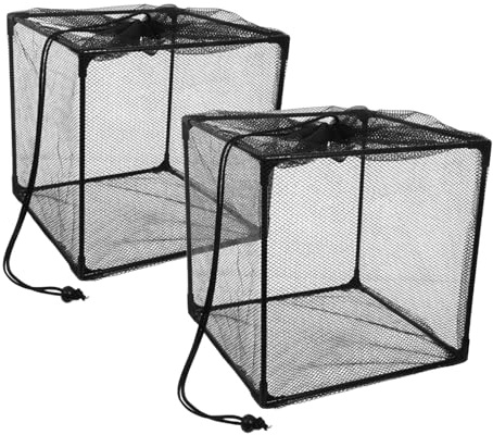 JOINPAYA Lot De 2 Filtres pour Pompe De Bassin Housse De Filtre pour Piscine Filtrant pour Bassin Sacs Filtrants pour Pompe À Eau Filet De Filtration pour À Eau Housse De