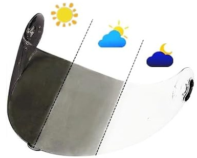 Helmvisier, Motorradhelm-Visier for NOLAN X803 X-lite X-803RS UCX802 X-702 GT X-661 X-603 X-802R X-802RR Helmvisier Windschutzscheibe(Photochromic Lens)
