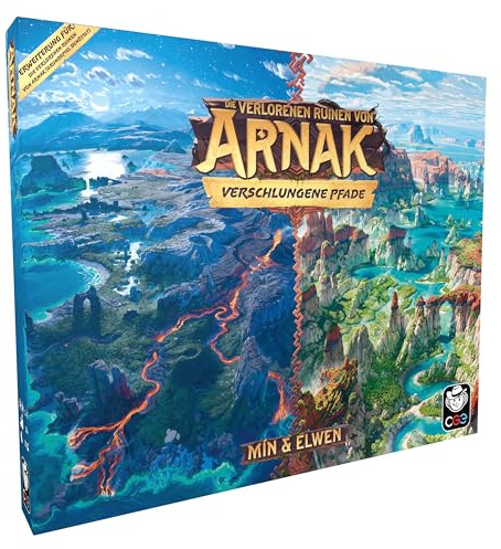 Czech Games Edition Die verlorenen Ruinen von Arnak: Verschlungene Pfade - Brettspiel-Erweiterung mit neuen Mechanismen - Deutsch - 1-4 Spieler - Ab 12 Jahren