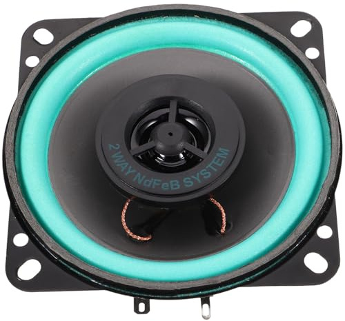 OFFIGAM Autolautsprecher Autolautsprecher für Audio 100w 25mm Pp und Eisen Voller Frequenzbereich für Autos und Autotüren Kompakte Räume