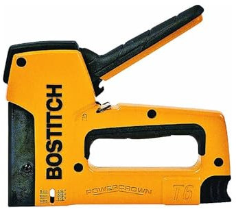 BOSTITCH Agrafeuse/agrafeuse pour tapisserie, très résistante (T6-8)